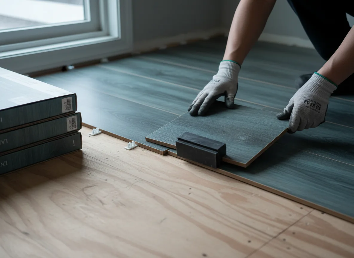 Luxury Vinyl Plank Installation company in Rollins, MT
